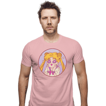 Load image into Gallery viewer, Secret_Shirts Fitted Shirts, Mens / Small / Pink Pastel Moon