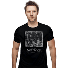 Load image into Gallery viewer, Secret_Shirts Fitted Shirts, Mens / Small / Black Death Notebook