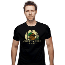 Load image into Gallery viewer, Shirts Fitted Shirts, Mens / Small / Black Chef's Knife