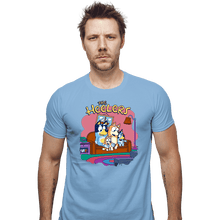 Load image into Gallery viewer, Daily_Deal_Shirts Fitted Shirts, Mens / Small / Powder Blue The Heelers