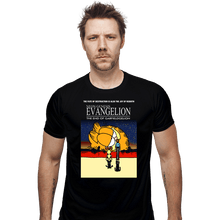 Load image into Gallery viewer, Daily_Deal_Shirts Fitted Shirts, Mens / Small / Black End Of Neon Genesis Garfieldgelion
