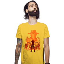 Load image into Gallery viewer, Daily_Deal_Shirts Fitted Shirts, Mens / Small / Daisy Ace Shadow