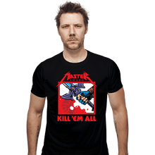 Load image into Gallery viewer, Daily_Deal_Shirts Fitted Shirts, Mens / Small / Black Sword Of Resurrection