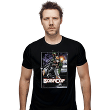 Load image into Gallery viewer, Shirts Fitted Shirts, Mens / Small / Black Bobacop