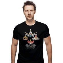 Load image into Gallery viewer, Shirts Fitted Shirts, Mens / Small / Black Zord Rhapsody