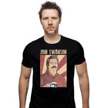 Load image into Gallery viewer, Shirts Fitted Shirts, Mens / Small / Black Join Swanson