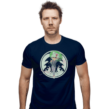 Load image into Gallery viewer, Shirts Fitted Shirts, Mens / Small / Navy Tide Goes Out