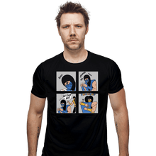 Load image into Gallery viewer, Shirts Fitted Shirts, Mens / Small / Black Mortal Komfort