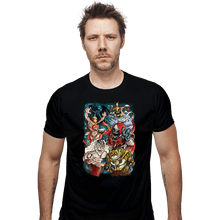 Load image into Gallery viewer, Secret_Shirts Fitted Shirts, Mens / Small / Black Saturday Villains