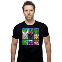 Load image into Gallery viewer, Secret_Shirts Fitted Shirts, Mens / Small / Black The 60's Bunch