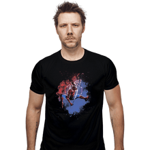 Load image into Gallery viewer, Shirts Fitted Shirts, Mens / Small / Black Soul Of Spider