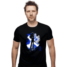 Load image into Gallery viewer, Shirts Fitted Shirts, Mens / Small / Black Cosmic Cowboy
