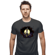 Load image into Gallery viewer, Secret_Shirts Fitted Shirts, Mens / Small / Charcoal Nightmare Through The Wall