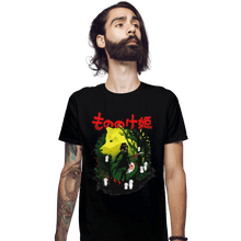 Load image into Gallery viewer, Shirts Fitted Shirts, Mens / Small / Black Princess Of The Forest