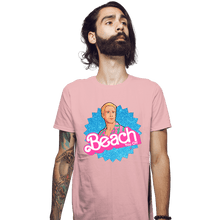 Load image into Gallery viewer, Daily_Deal_Shirts Fitted Shirts, Mens / Small / Pink Beach You Off