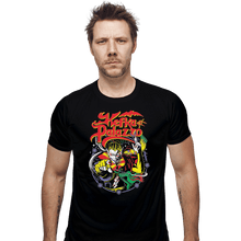 Load image into Gallery viewer, Shirts Fitted Shirts, Mens / Small / Black Dancing Mad