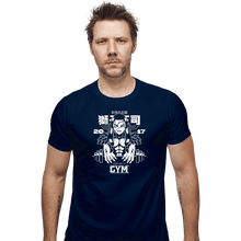 Load image into Gallery viewer, Shirts Fitted Shirts, Mens / Small / Navy Tsukasa Stone Fitness