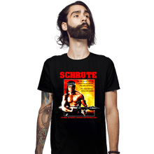 Load image into Gallery viewer, Secret_Shirts Fitted Shirts, Mens / Small / Black Dwight Rambo