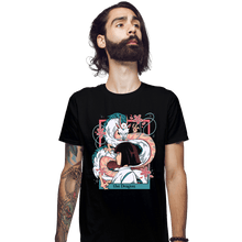 Load image into Gallery viewer, Daily_Deal_Shirts Fitted Shirts, Mens / Small / Black The Dragon