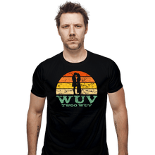 Load image into Gallery viewer, Secret_Shirts Fitted Shirts, Mens / Small / Black Vintage Wuv