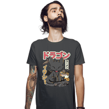 Load image into Gallery viewer, Shirts Fitted Shirts, Mens / Small / Charcoal Ramen Night