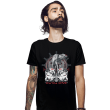 Load image into Gallery viewer, Shirts Fitted Shirts, Mens / Small / Black Snow Storm
