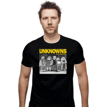 Load image into Gallery viewer, Daily_Deal_Shirts Fitted Shirts, Mens / Small / Black Unknowns