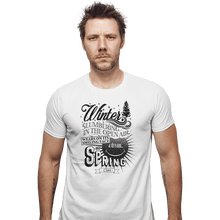 Load image into Gallery viewer, Shirts Fitted Shirts, Mens / Small / White Winter