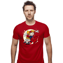 Load image into Gallery viewer, Daily_Deal_Shirts Fitted Shirts, Mens / Small / Red Sailor's Laboratory