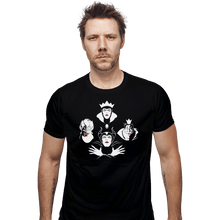 Load image into Gallery viewer, Shirts Fitted Shirts, Mens / Small / Black The Evil Queens