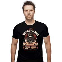 Load image into Gallery viewer, Daily_Deal_Shirts Fitted Shirts, Mens / Small / Black I Love Board Games