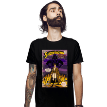 Load image into Gallery viewer, Secret_Shirts Fitted Shirts, Mens / Small / Black Showdown