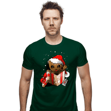 Load image into Gallery viewer, Secret_Shirts Fitted Shirts, Mens / Small / Irish Green I Am Christmas