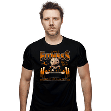 Load image into Gallery viewer, Daily_Deal_Shirts Fitted Shirts, Mens / Small / Black Sam's Fitness