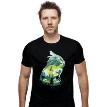 Load image into Gallery viewer, Daily_Deal_Shirts Fitted Shirts, Mens / Small / Black Forbidden West