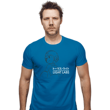 Load image into Gallery viewer, Shirts Fitted Shirts, Mens / Small / Sapphire Light Labs