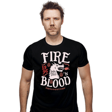 Load image into Gallery viewer, Shirts Fitted Shirts, Mens / Small / Black House Of Dragons