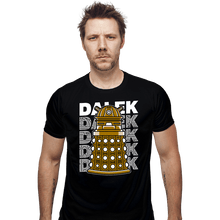 Load image into Gallery viewer, Shirts Fitted Shirts, Mens / Small / Black Dalek
