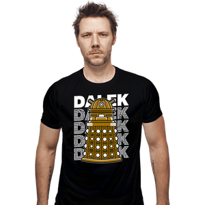 Shirts Fitted Shirts, Mens / Small / Black Dalek