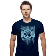 Load image into Gallery viewer, Shirts Fitted Shirts, Mens / Small / Navy Water Tribe
