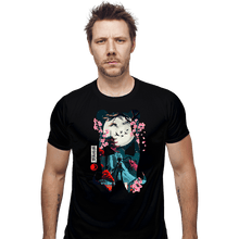 Load image into Gallery viewer, Daily_Deal_Shirts Fitted Shirts, Mens / Small / Black Sailor Night