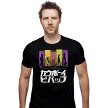 Load image into Gallery viewer, Shirts Fitted Shirts, Mens / Small / Black Rainbow In Your Hands