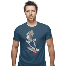 Load image into Gallery viewer, Daily_Deal_Shirts Fitted Shirts, Mens / Small / Indigo Blue Radical!