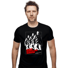 Load image into Gallery viewer, Daily_Deal_Shirts Fitted Shirts, Mens / Small / Black The Crystal Lake Massacre
