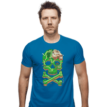 Load image into Gallery viewer, Shirts Fitted Shirts, Mens / Small / Sapphire Jolly Plumber
