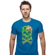Load image into Gallery viewer, Shirts Fitted Shirts, Mens / Small / Sapphire Jolly Plumber