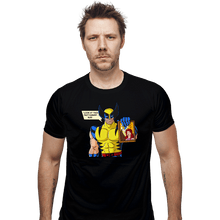 Load image into Gallery viewer, Daily_Deal_Shirts Fitted Shirts, Mens / Small / Black Look At This Photograph