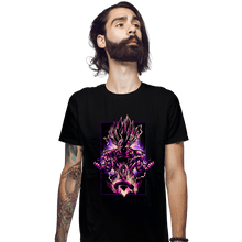 Load image into Gallery viewer, Shirts Fitted Shirts, Mens / Small / Black Beast Gohan