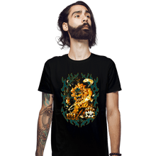 Load image into Gallery viewer, Shirts Fitted Shirts, Mens / Small / Black The Chimera