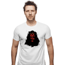 Load image into Gallery viewer, Shirts Fitted Shirts, Mens / Small / White Sith Splatter